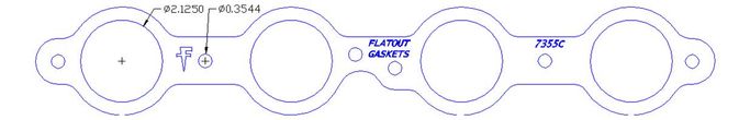 FOG-7355S, Flatout Gaskets Header Gaskets 7355S в ОАЭ, Дубай. Состояние - новое. Цена 240 AED. Фото, контакты продавца | AUTO.AE