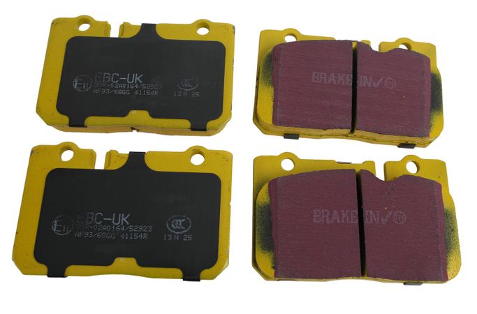 EBC-DP41154R, EBC Yellowstuff Brake Pads for 1995-2000 LS400 - DP41154R в ОАЭ, Дубай. Состояние - новое. Цена 680 AED. Фото, контакты продавца | AUTO.AE