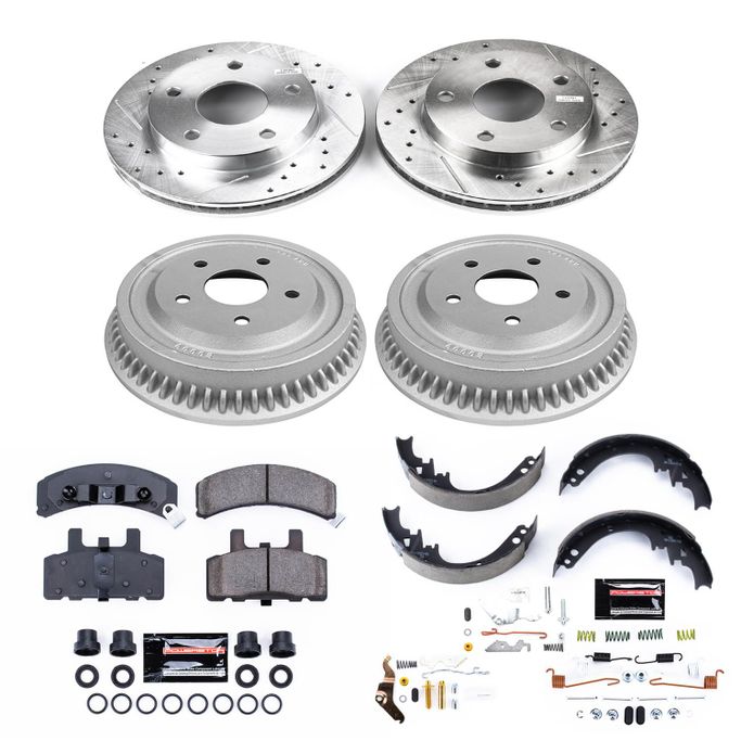 PWR-K15033DK, PowerStop Z23 Evolution Sport Disc and Drum Brake Upgrade Kits for 1994-1999 RAM 1500 - K15033DK في الإمارات العربية المتحدة, دبي. Condition - new. Price ⁦2,050 AED⁩. Photo, seller contacts | AUTO.AE