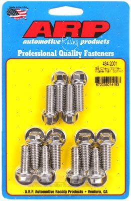 434-2001, ARP 434-2001 Intake Manifold Bolt Kit for Chevrolet Small Block SS hex في الإمارات العربية المتحدة, دبي. Condition - new. Price 310 AED. Photo, seller contacts | AUTO.AE
