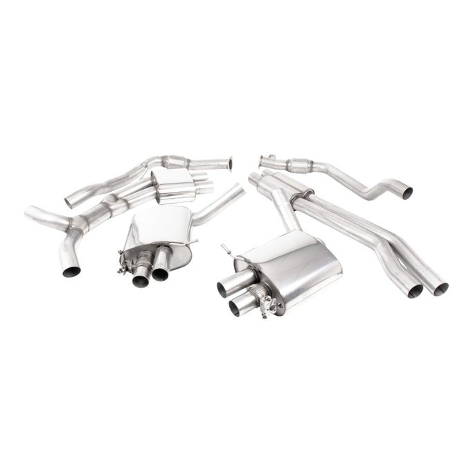 SSXAU992, MILLTEK SSXAU992 Cat-Back Exhaust, 2.76" (Titanium Trims) for AUDI RS5 Coupe (B9.5) Non OPF 2019- في الإمارات العربية المتحدة, دبي. Condition - new. Price ⁦23,570 AED⁩. Photo, seller contacts | AUTO.AE