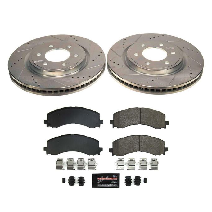 PWR-K8744, PowerStop Z23 Evolution Sport Brake Upgrade Kits K8744 in UAE, Dubai. Condition - new. Price 1,110 AED. Photo, seller contacts | AUTO.AE