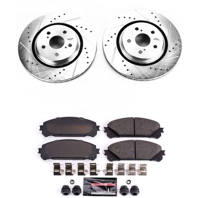 PWR-K7688, PowerStop Z23 Evolution Sport Brake Upgrade Kits K7688 в ОАЭ, Дубай. Состояние - новое. Цена 1 340 AED. Фото, контакты продавца | AUTO.AE