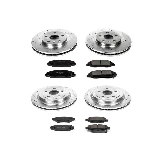 PWR-K4134, PowerStop Z23 Evolution Sport Brake Upgrade Kits for 2008-2014 CTS - K4134 in UAE, Dubai. Condition - new. Price 2,140 AED. Photo, seller contacts | AUTO.AE