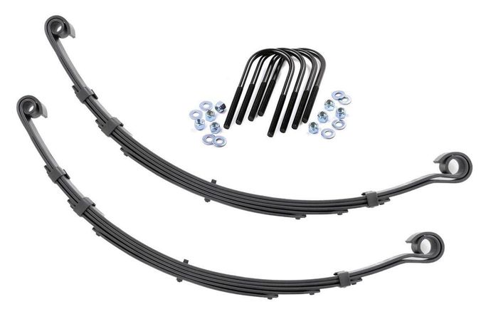 ROU-8019KIT, Rough Country Leaf Spring Kits for 1976-1983 CJ5, 1981-1985 SCRAMBLER - 8019KIT في الإمارات العربية المتحدة, دبي. Condition - new. Price 1,290 AED. Photo, seller contacts | AUTO.AE