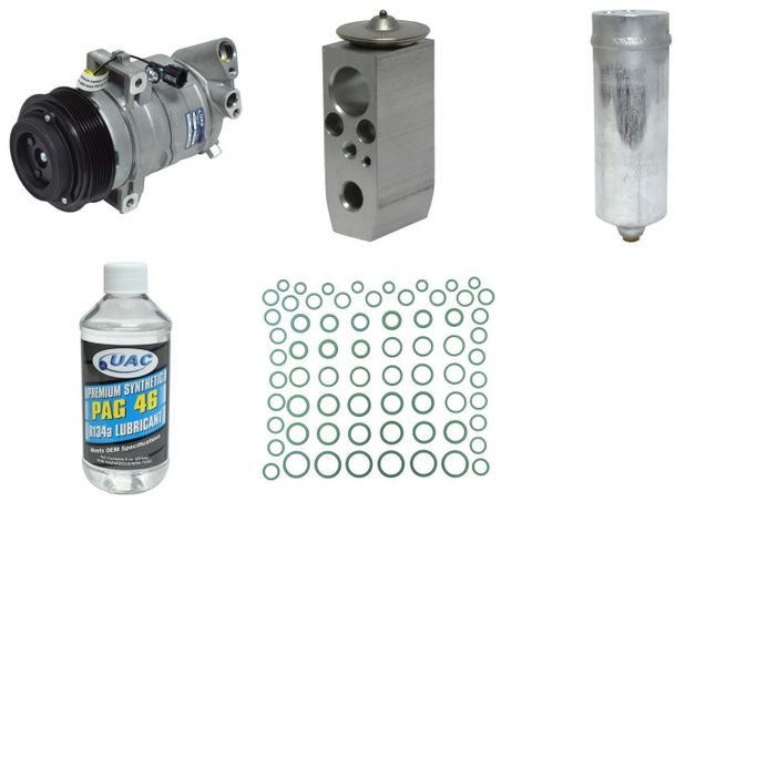 UAC-KT5097, Universal Air Conditioner Compressor Kits for 2014-2019 NV1500, NV2500, NV3500 - KT 5097 в ОАЭ, Дубай. Состояние - новое. Цена 1 390 AED. Фото, контакты продавца | AUTO.AE