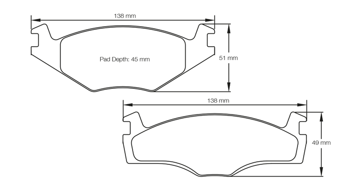 4011-RSL29, PAGID 4011-RSL29 Front brake pads RSL29 VW POLO (6n) 1.3i/1.4i (94-99) في الإمارات العربية المتحدة, دبي. Condition - new. Price ⁦1,220 AED⁩. Photo, seller contacts | AUTO.AE