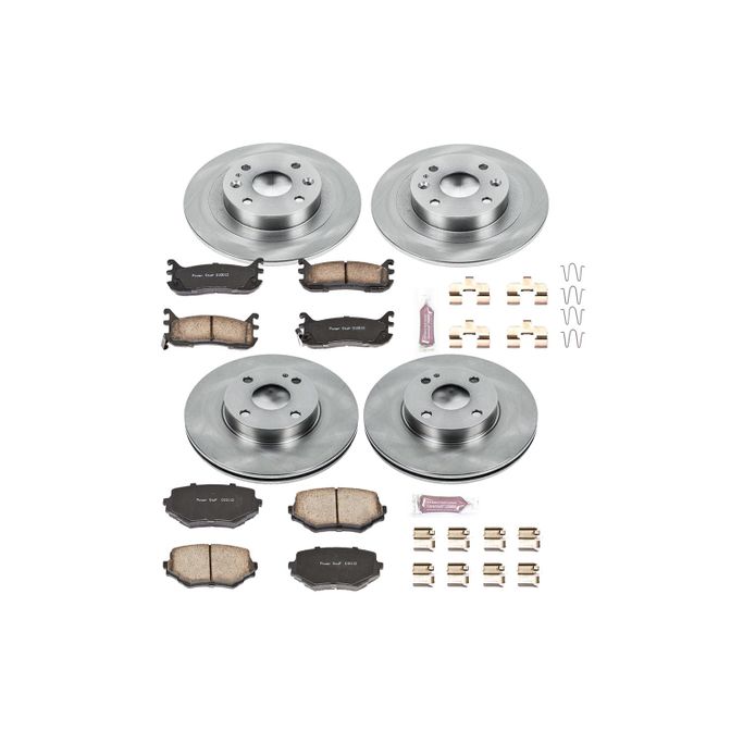 PWR-KOE794, PowerStop Z17 Evolution Plus Stock Replacement Brake Kits for 1994-2005 MIATA - KOE794 в ОАЭ, Дубай. Состояние - новое. Цена 870 AED. Фото, контакты продавца | AUTO.AE