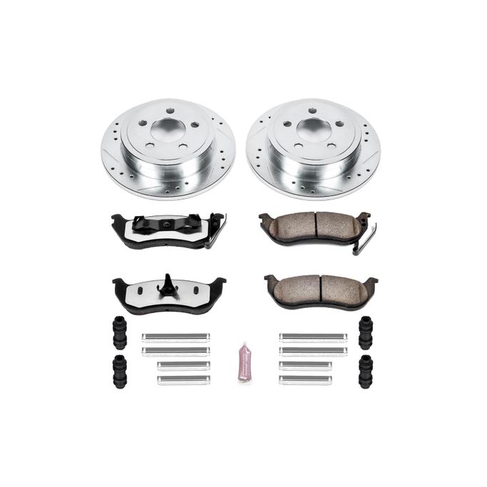 PWR-K2197-36, PowerStop Z36 Truck and Tow Brake Upgrade Kits for 2003-2007 LIBERTY, 2003-2006 WRANGLER - K2197-36 in UAE, Dubai. Condition - new. Price ⁦990 AED⁩. Photo, seller contacts | AUTO.AE