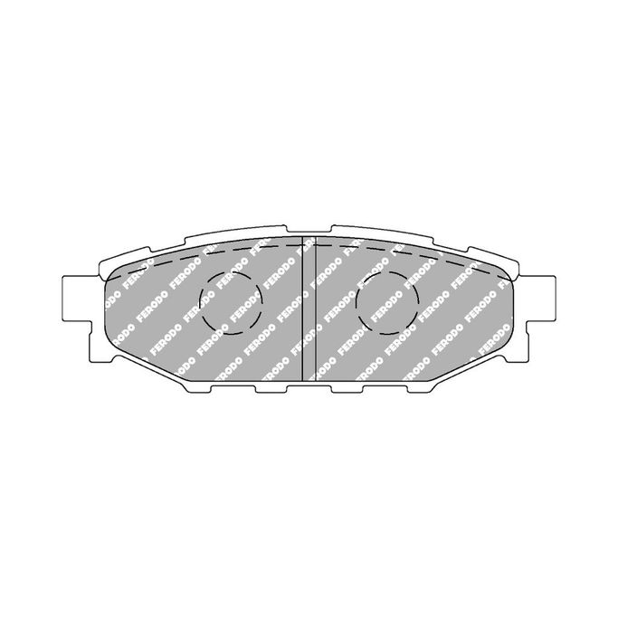 FCP1947H, FERODO FCP1947H Rear Brake Pads DS2500 for SUBARU Impreza WRX (GD / GG) في الإمارات العربية المتحدة, دبي. Condition - new. Price ⁦840 AED⁩. Photo, seller contacts | AUTO.AE