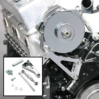 SUM-420100, Summit Racing™ Chrome SBC Alternator Bracket SUM-420100 في الإمارات العربية المتحدة, دبي. Condition - new. Price 460 AED. Photo, seller contacts | AUTO.AE