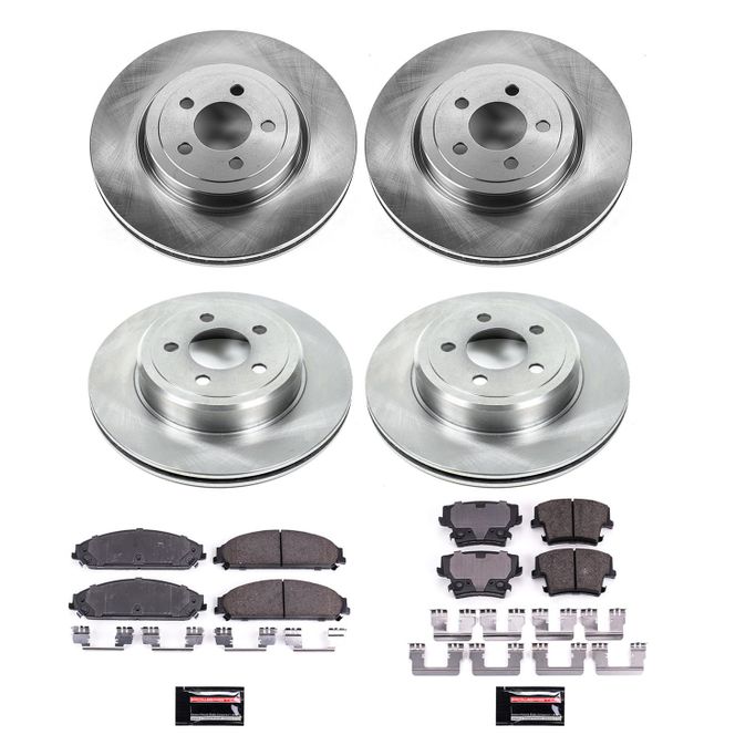 PWR-KOE2853, PowerStop Z17 Evolution Plus Stock Replacement Brake Kits KOE2853 in UAE, Dubai. Condition - new. Price 1,690 AED. Photo, seller contacts | AUTO.AE