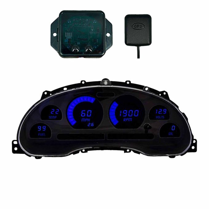 IZL-DP7009BS9020, Intellitronix 1994-2004 Ford Mustang Digital Direct-Fit Gauge Clusters for 1994-2004 MUSTANG - DP7009B-S9020 в ОАЭ, Дубай. Состояние - новое. Цена ⁦2 850 AED⁩. Фото, контакты продавца | AUTO.AE