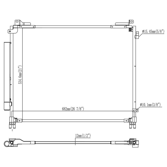 RCG-31-30134, Reach Cooling Air Conditioning Condensers for 2019-2024 ASCENT - 31-30134 في الإمارات العربية المتحدة, دبي. Condition - new. Price 510 AED. Photo, seller contacts | AUTO.AE