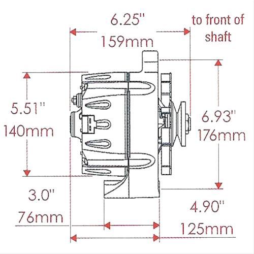 PWM-8-37100, Powermaster Race Alternators 8-37100 in UAE, Dubai. Condition - new. Price 960 AED. Photo, seller contacts | AUTO.AE