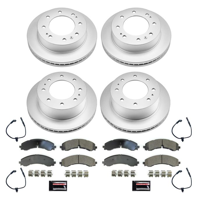 PWR-CRK8732, PowerStop Z17 Evolution Plus GEOMET Coated Brake Kits CRK8732 в ОАЭ, Дубай. Состояние - новое. Цена 3 480 AED. Фото, контакты продавца | AUTO.AE