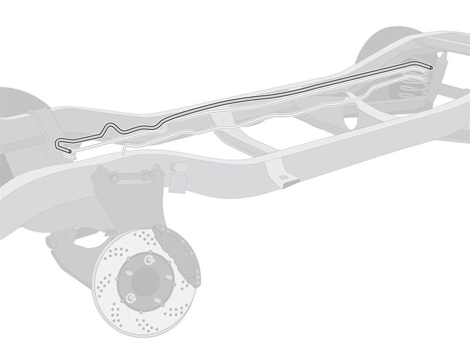 RSD-HGL6901S, The Right Stuff Front to Rear Fuel Lines HGL6901S في الإمارات العربية المتحدة, دبي. Condition - new. Price 640 AED. Photo, seller contacts | AUTO.AE