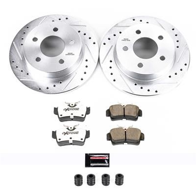 PWR-K1303-26, PowerStop Z26 Street Warrior Brake Upgrade Kits for 1994-2004 MUSTANG - K1303-26 في الإمارات العربية المتحدة, دبي. Condition - new. Price ⁦830 AED⁩. Photo, seller contacts | AUTO.AE