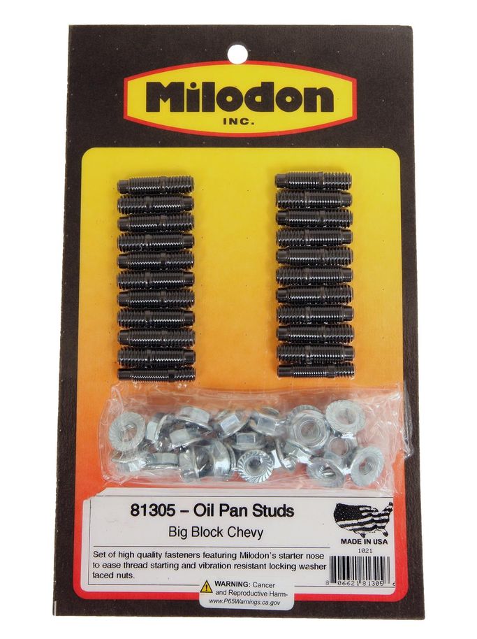MIL-81305, Milodon Oil Pan Stud Kits 81305 في الإمارات العربية المتحدة, دبي. Condition - new. Price 230 AED. Photo, seller contacts | AUTO.AE