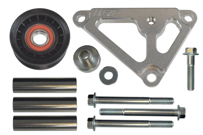 ICB-551776-2, ICT Billet Idler Pulley Relocation Brackets for 1998-2002 CAMARO, FIREBIRD, 2004 GTO - 551776-2 في الإمارات العربية المتحدة, دبي. Condition - new. Price ⁦430 AED⁩. Photo, seller contacts | AUTO.AE