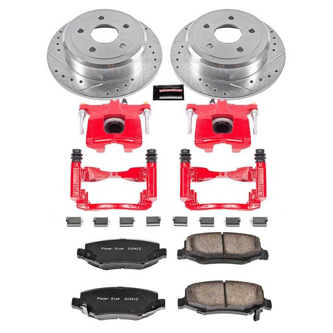 PWR-KC3090, PowerStop Z23 Evolution Sport Brake Upgrade Kits with Calipers for 2007-2017 WRANGLER, 2018 WRANGLER JK - KC3090 in UAE, Dubai. Condition - new. Price ⁦1,840 AED⁩. Photo, seller contacts | AUTO.AE
