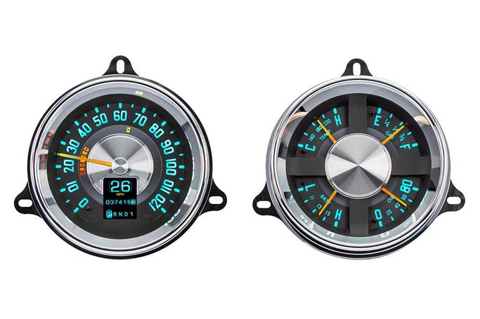 DAK-RTX-54C-PU-X, Dakota Digital RTX Direct-Fit Gauge Kits for 1954 TRUCK - RTX-54C-PU-X في الإمارات العربية المتحدة, دبي. Condition - new. Price ⁦8,010 AED⁩. Photo, seller contacts | AUTO.AE