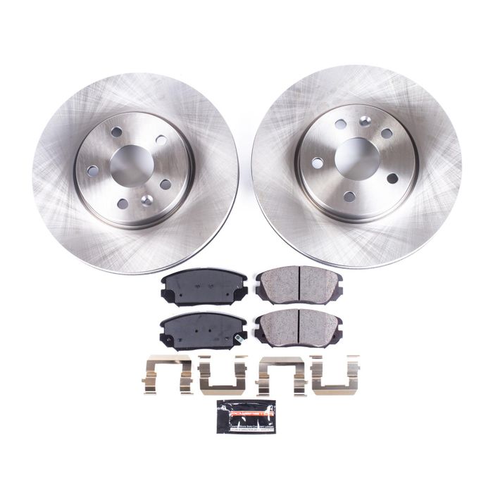 PWR-KOE5334, PowerStop Z17 Evolution Plus Stock Replacement Brake Kits KOE5334 в ОАЭ, Дубай. Состояние - новое. Цена 890 AED. Фото, контакты продавца | AUTO.AE