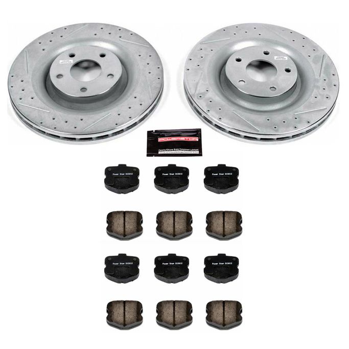 PWR-K1444, PowerStop Z23 Evolution Sport Brake Upgrade Kits for 2006-2013 CORVETTE - K1444 في الإمارات العربية المتحدة, دبي. Condition - new. Price 2,150 AED. Photo, seller contacts | AUTO.AE