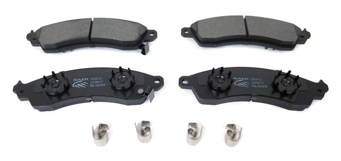 BAE-D0412, Baer Brakes Baer Claw Ceramic Brake Pads for 1989-1992 CAMARO, FIREBIRD, 1988-1996 CORVETTE - D0412 in UAE, Dubai. Condition - new. Price ⁦500 AED⁩. Photo, seller contacts | AUTO.AE
