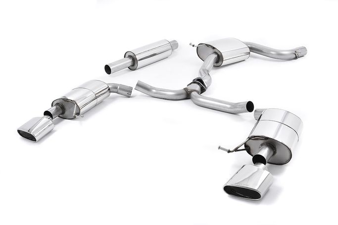 SSXSE168, MILLTEK SSXSE168 Cat-back 152x76mm Oval ECA SEAT Leon ST Cupra 280&290 2.0 TSI в ОАЭ, Дубай. Состояние - новое. Цена ⁦10 910 AED⁩. Фото, контакты продавца | AUTO.AE