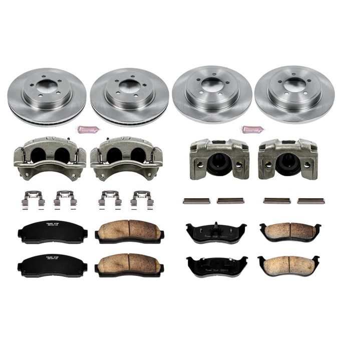 PWR-KCOE2722, PowerStop Z17 Evolution Plus Stock Replacement Brake Kits with Calipers for 2002-2005 EXPLORER, MOUNTAINEER - KCOE2722 in UAE, Dubai. Condition - new. Price 2,660 AED. Photo, seller contacts | AUTO.AE