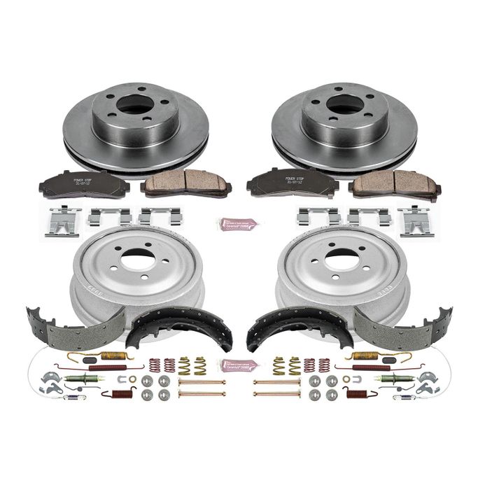 PWR-KOE15004DK, PowerStop Autospecialty Stock Replacement Disc and Drum Brake Kits for 1998-2002 B3000, B4000, RANGER - KOE15004DK في الإمارات العربية المتحدة, دبي. Condition - new. Price ⁦1,560 AED⁩. Photo, seller contacts | AUTO.AE