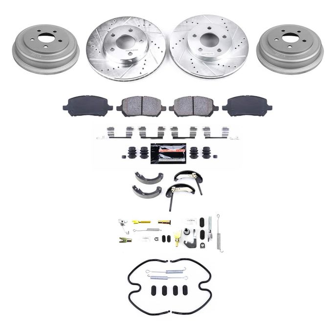 PWR-K15521DK, PowerStop Z23 Evolution Sport Disc and Drum Brake Upgrade Kits for 2007-2008 COBALT, G5 - K15521DK in UAE, Dubai. Condition - new. Price 1,830 AED. Photo, seller contacts | AUTO.AE