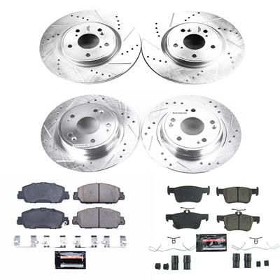 PWR-K8166, PowerStop Z23 Evolution Sport Brake Upgrade Kits for 2018-2025 ACCORD - K8166 في الإمارات العربية المتحدة, دبي. Condition - new. Price ⁦1,820 AED⁩. Photo, seller contacts | AUTO.AE