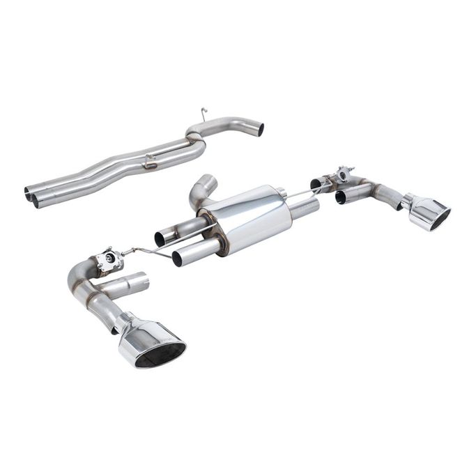 SSXAU979, MILLTEK SSXAU979 Cat-Back Exhaust, 3.15" (Polished Trims) for AUDI RS3 (8V) 2017- في الإمارات العربية المتحدة, دبي. Condition - new. Price ⁦15,210 AED⁩. Photo, seller contacts | AUTO.AE