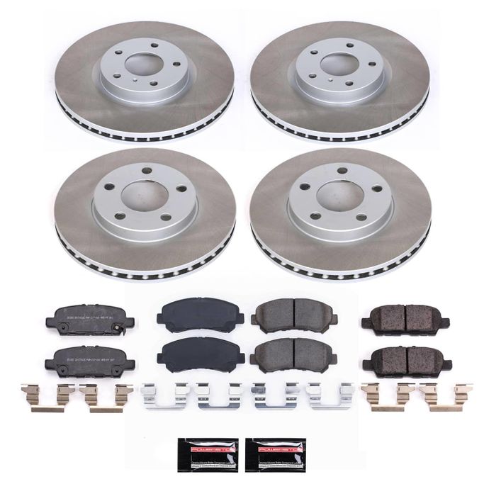 PWR-SC8059, PowerStop Z17 Evolution Plus Semi-Coated Rotor Brake Kits for 2016-2023 MAXIMA - SC8059 in UAE, Dubai. Condition - new. Price 1,620 AED. Photo, seller contacts | AUTO.AE
