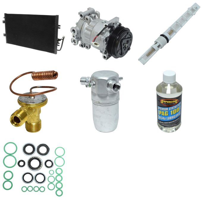 UAC-KT5322A, Universal Air Conditioner Compressor Kits for 1996-2001 ASTRO, SAFARI - KT 5322A in UAE, Dubai. Condition - new. Price 1,500 AED. Photo, seller contacts | AUTO.AE