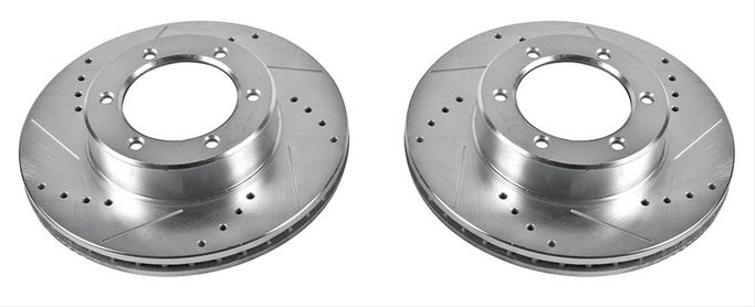 PWR-JBR-740XPR, PowerStop Evolution Drilled and Slotted Rotors for 1991-1995 4RUNNER, 1993-1998 T100 - JBR740XPR في الإمارات العربية المتحدة, دبي. Condition - new. Price 840 AED. Photo, seller contacts | AUTO.AE