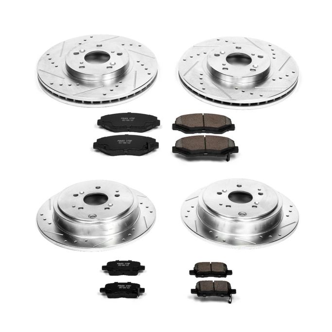 PWR-K2303, PowerStop Z23 Evolution Sport Brake Upgrade Kits for 2003-2008 PILOT - K2303 in UAE, Dubai. Condition - new. Price 1,590 AED. Photo, seller contacts | AUTO.AE