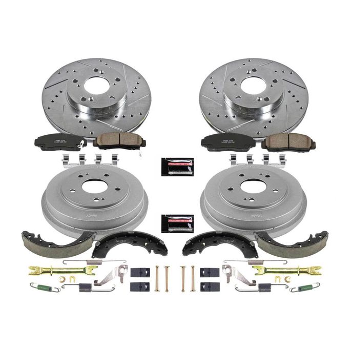 PWR-K15109DK, PowerStop Z23 Evolution Sport Disc and Drum Brake Upgrade Kits for 2006-2011 CIVIC - K15109DK في الإمارات العربية المتحدة, دبي. Condition - new. Price 1,770 AED. Photo, seller contacts | AUTO.AE