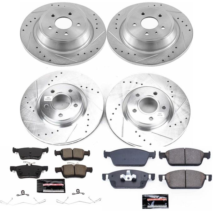 PWR-K7569, PowerStop Z23 Evolution Sport Brake Upgrade Kits for 2017-2019 ESCAPE - K7569 в ОАЭ, Дубай. Состояние - новое. Цена 2 210 AED. Фото, контакты продавца | AUTO.AE