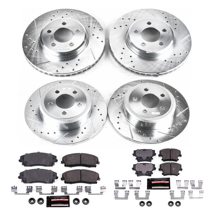 PWR-K1715, PowerStop Z23 Evolution Sport Brake Upgrade Kits K1715 in UAE, Dubai. Condition - new. Price 2,080 AED. Photo, seller contacts | AUTO.AE