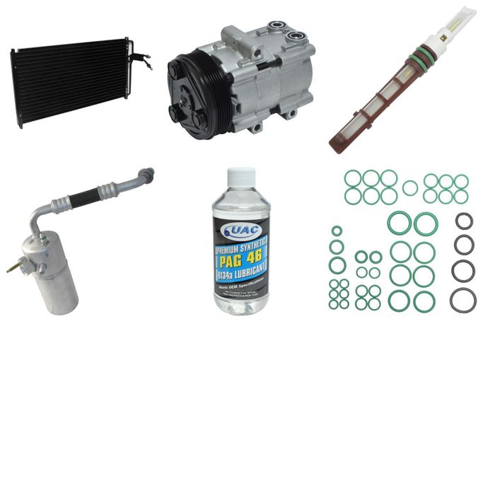 UAC-KT1576A, Universal Air Conditioner Compressor Kits for 1998 F-150 - KT 1576A в ОАЭ, Дубай. Состояние - новое. Цена 1 360 AED. Фото, контакты продавца | AUTO.AE