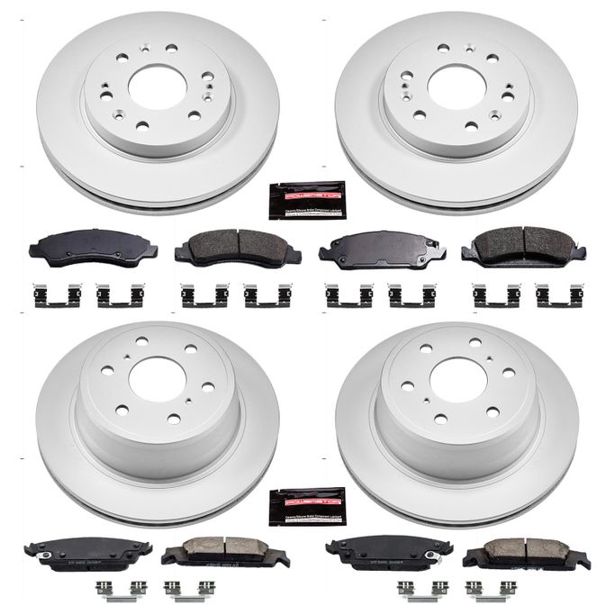 PWR-CRK6560, PowerStop Z17 Evolution Plus GEOMET Coated Brake Kits CRK6560 в ОАЭ, Дубай. Состояние - новое. Цена 1 990 AED. Фото, контакты продавца | AUTO.AE