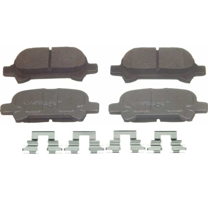 WGB-QC828, Wagner TQ Brake Pads for 2000-2007 AVALON, 2000-2006 CAMRY, 1999-2008 SOLARA - QC828 في الإمارات العربية المتحدة, دبي. Condition - new. Price ⁦170 AED⁩. Photo, seller contacts | AUTO.AE