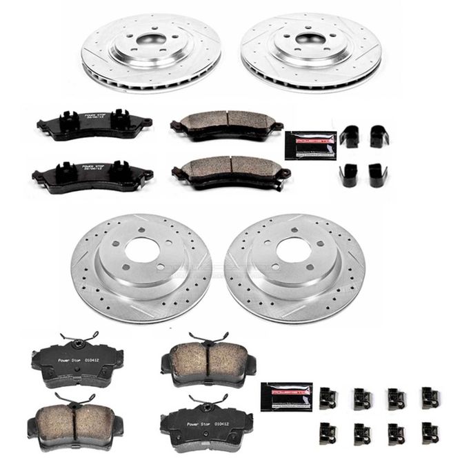 PWR-K1305, PowerStop Z23 Evolution Sport Brake Upgrade Kits for 1994-2004 MUSTANG - K1305 в ОАЭ, Дубай. Состояние - новое. Цена 1 560 AED. Фото, контакты продавца | AUTO.AE