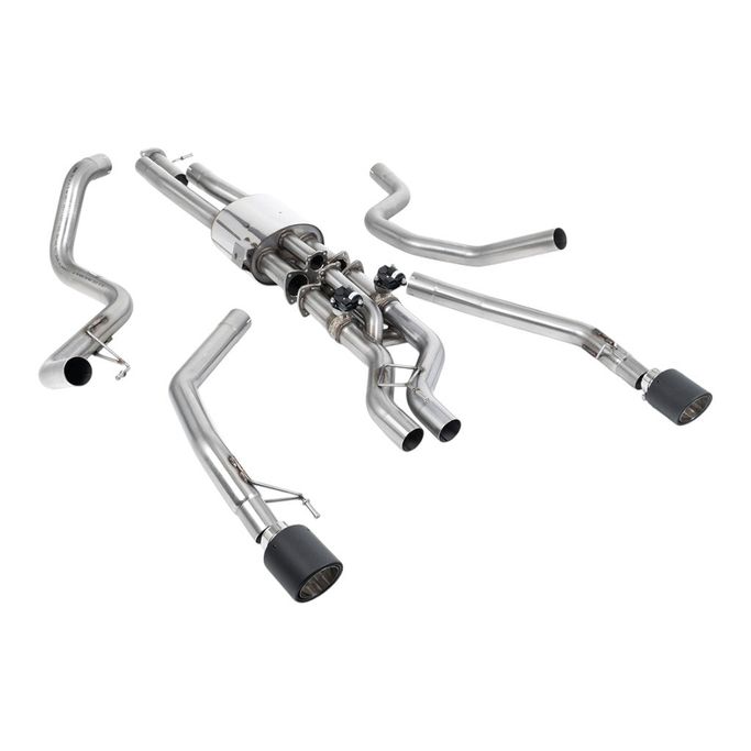 SSXFD452, MILLTEK SSXFD452 Cat-Back Exhaust, 3" (Carbon JET-115 Tips) for FORD Raptor Ranger 2023- in UAE, Dubai. Condition - new. Price ⁦15,240 AED⁩. Photo, seller contacts | AUTO.AE