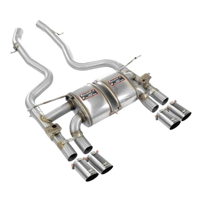 989660, SUPERSPRINT 989660 Rear Muffler Package for BMW M3 (F80) / BMW M4 (F82 / F83) in UAE, Dubai. Condition - new. Price ⁦26,360 AED⁩. Photo, seller contacts | AUTO.AE