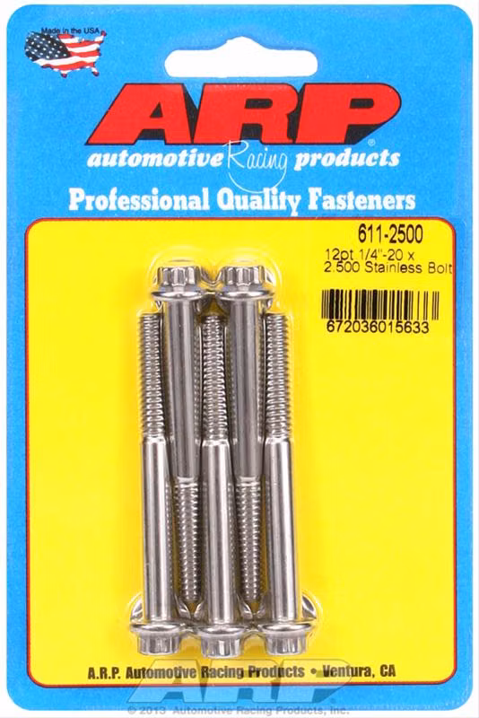 ARP-611-2500, ARP Stainless Steel Bolts 611-2500 في الإمارات العربية المتحدة, دبي. Condition - new. Price ⁦130 AED⁩. Photo, seller contacts | AUTO.AE