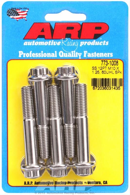 ARP-773-1008, ARP Stainless Steel Bolts 773-1008 в ОАЭ, Дубай. Состояние - новое. Цена ⁦160 AED⁩. Фото, контакты продавца | AUTO.AE